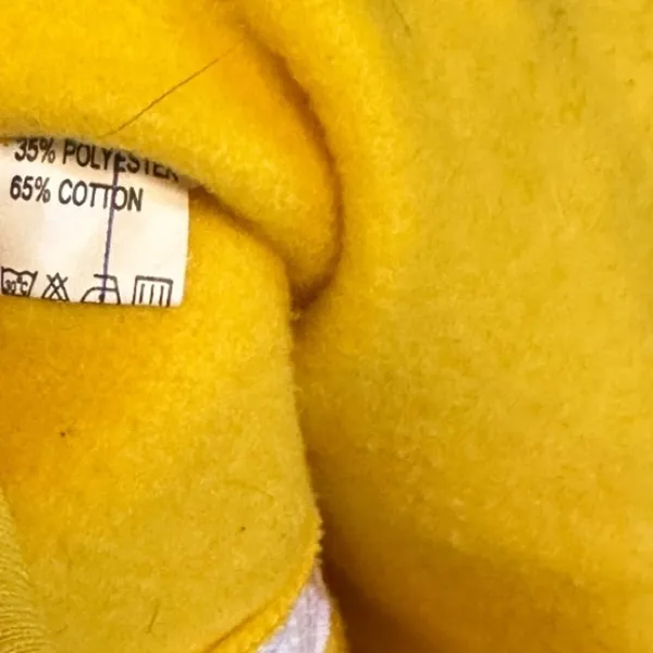OPPAI One Touch Man Hoody Sweatshirt Yellow Size XL - Image 9