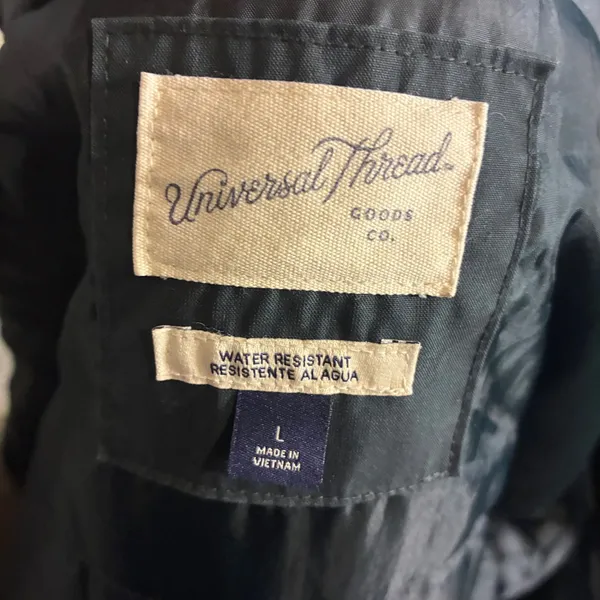 Universal Thread Womens Water Resistant Hooded Parka Jacket Winter‎ Large - Image 5