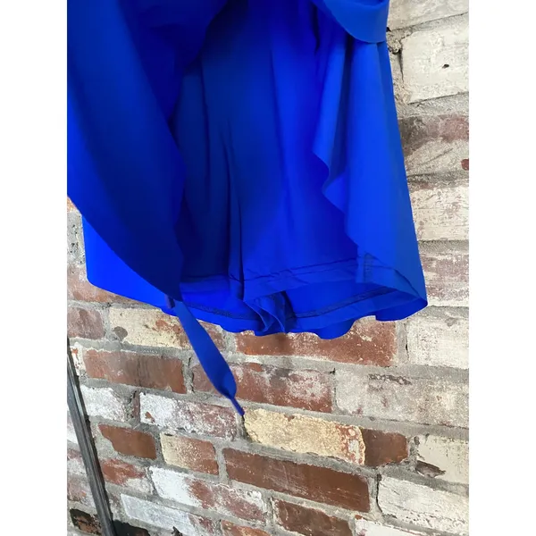 Vibrant Royal Blue High-Waisted Athletic Skort / Running Shorts Size S - Image 2