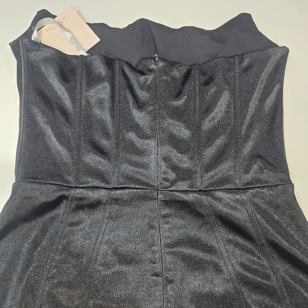 Superdown Zoe Strapless Mini Dress in Black - Image 8