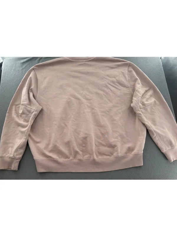 SKIMS V-Neck Oversized Sweater in Dusty Rose NWT SIZE M (GAR) light fawn - Image 4