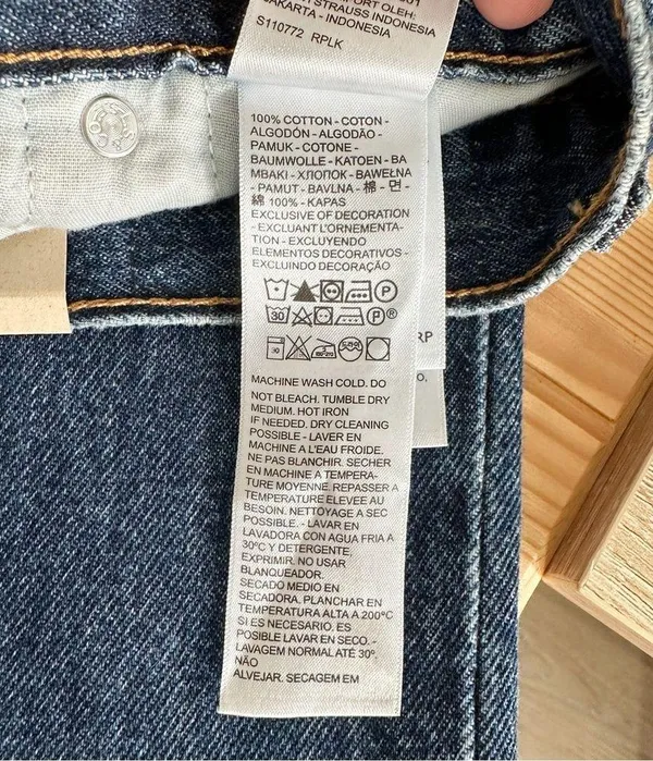 NWT Levi's Snap Ribcage Straight Ankle Jeans in Make It Snappy sz 25 - Image 8