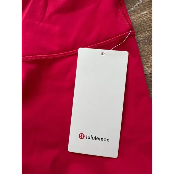 Lululemon Wunder Train High Rise 28” Pink Dragonfruit Size 10 NWT - Image 5
