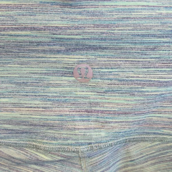lululemon athletica Kids Blue Heathered Leggings - Image 2