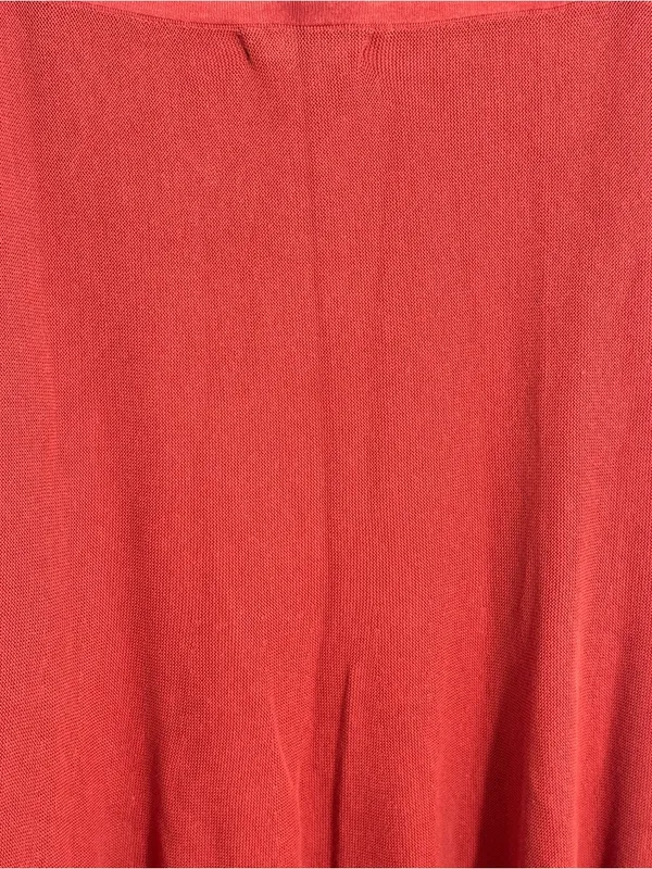 NWT Peruvian Connection Poppy Julep Skirt Coral Midi Pima Cotton XL - Image 12