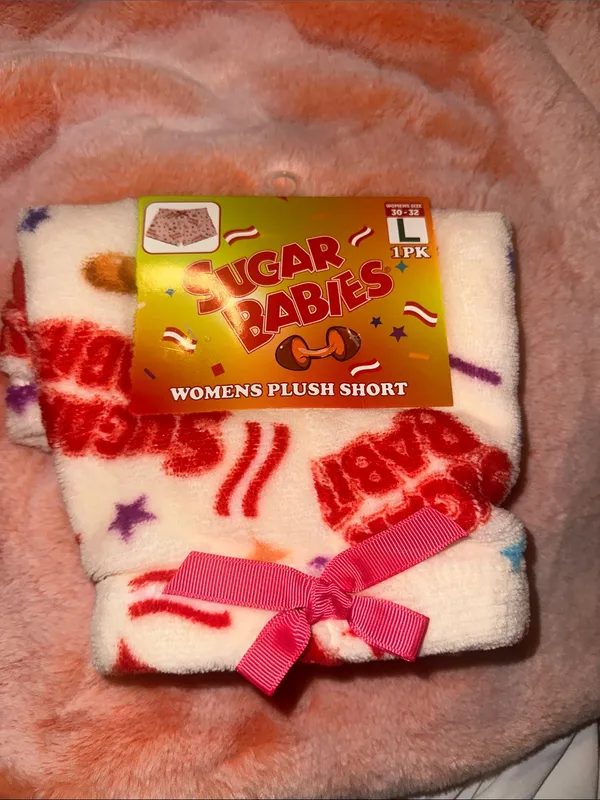 NWT Sugar Babies Plush Shorts Size L - Image 2