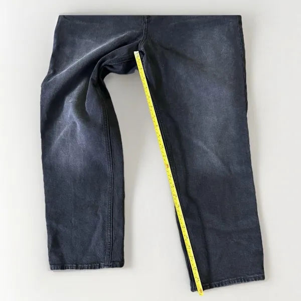 J.‎ Crew Midi Rise Classic Straight Jean Women's 30P Black Stretch Denim - Image 5