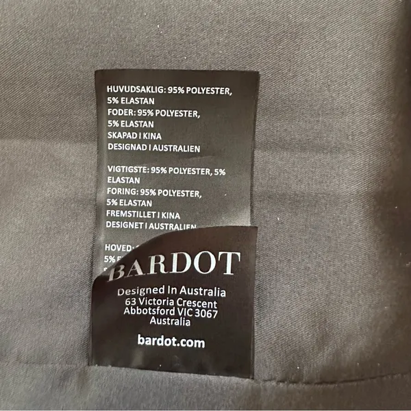 Bardot Black Corset Blazer Mini Dress - Image 8