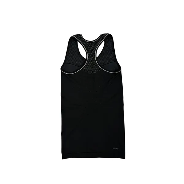 Nike Pro Hypercool Limitless Black Dri-Fit Athletic Racerback Tank Top Small - Image 2