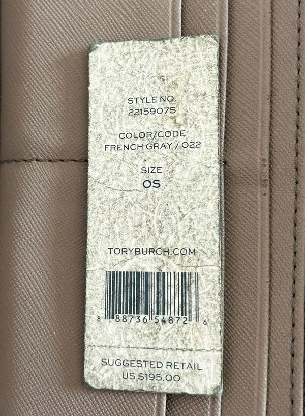 Tory Burch sapphire leather wallet - Image 5