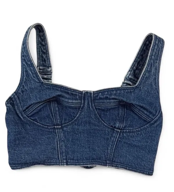 Rollas Rochelle Bustier Pam Blue Small - Image 3