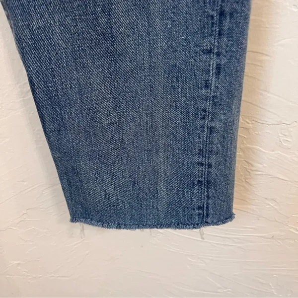 NWOT Re/Doke 70s Stove Pipe High Rise straight crop jeans size 25 - Image 4