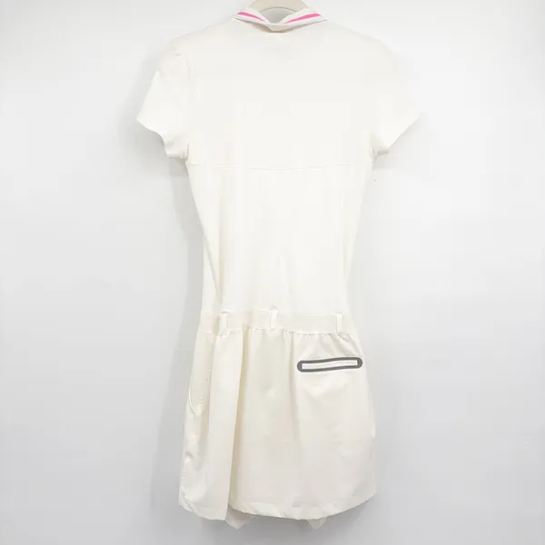 Nike Womens White Dri-FIT Tour Performance Golf Pickleball Polo Dress Size S - Image 9
