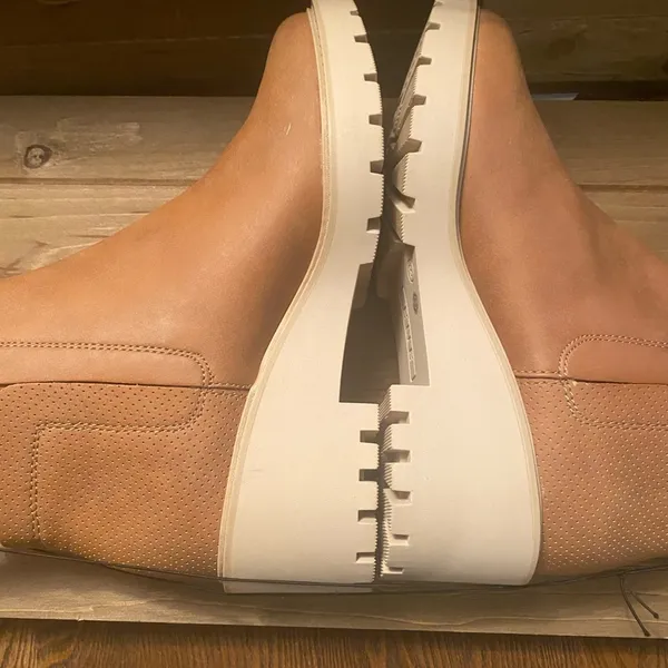 NEW A.N.A Tan  suede booties. Size 8 - Image 4