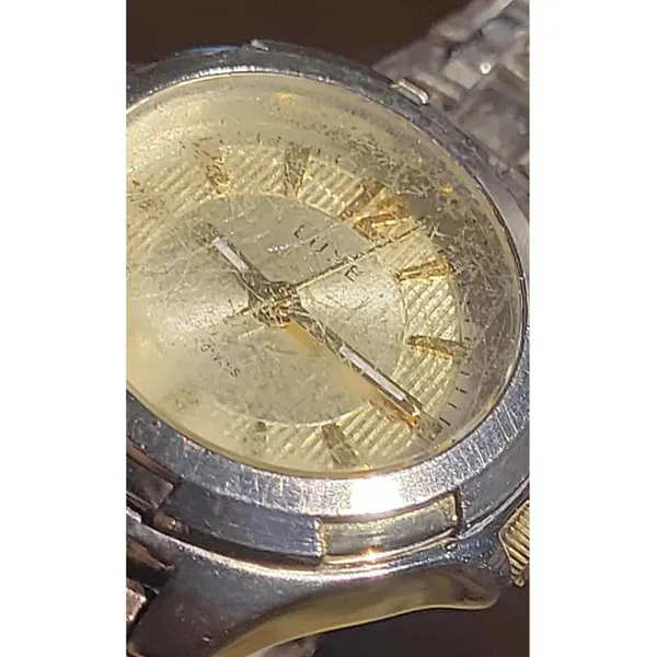 LUXE Swiss‎ Quartz Women's Silver Tone Analog Watch Elegant Timepiece - Image 9