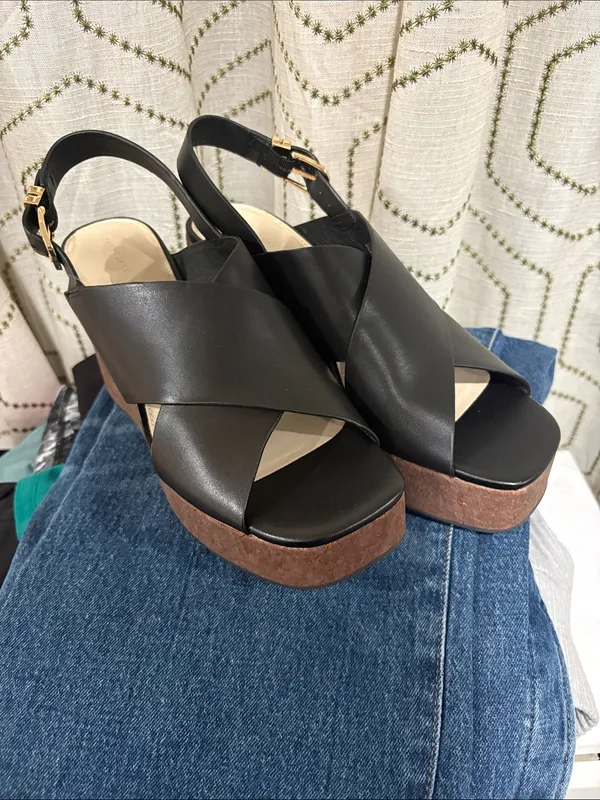 Sanctuary Nouveau Platform Wedge Sandal Size 10 - Image 2