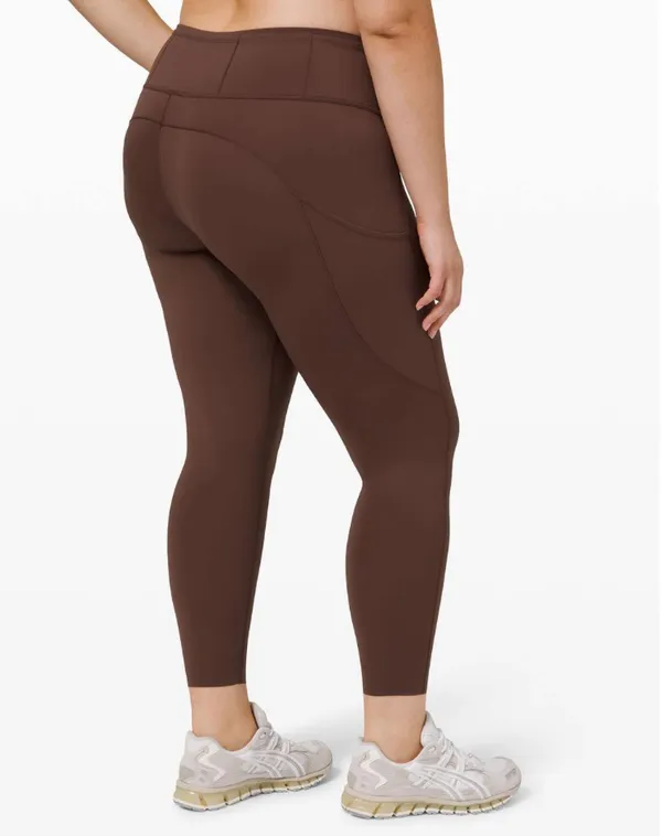 Lululemon Fast and Free High-Rise Tight 25" *Brushed Nulux - Image 10