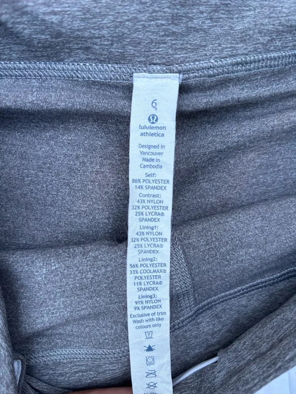 Lululemon Pleat to Street Skirt Size 6 White Mini Tennis Pleated Athleisure - Image 7