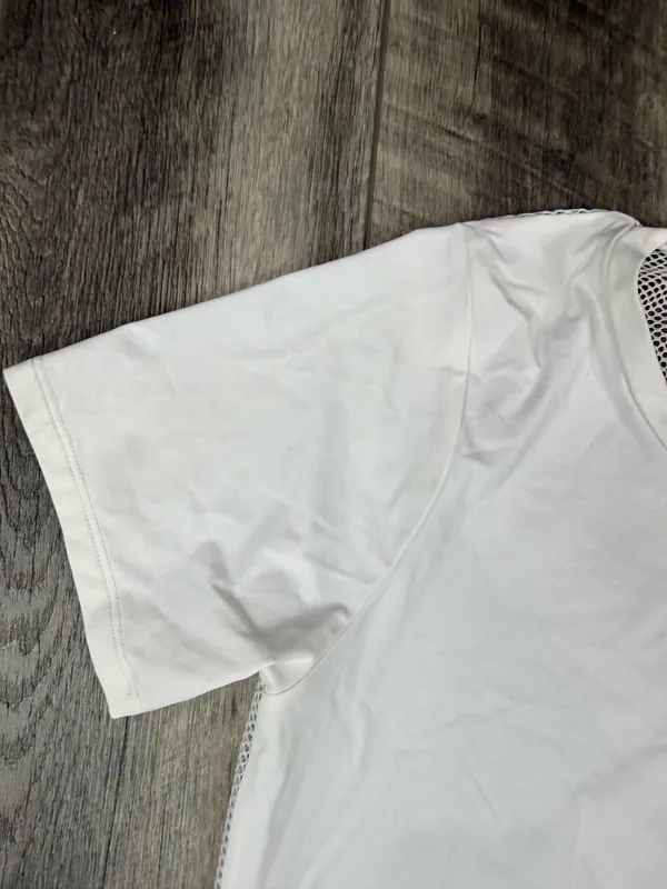Varley White Mesh Tshirt  - Image 6