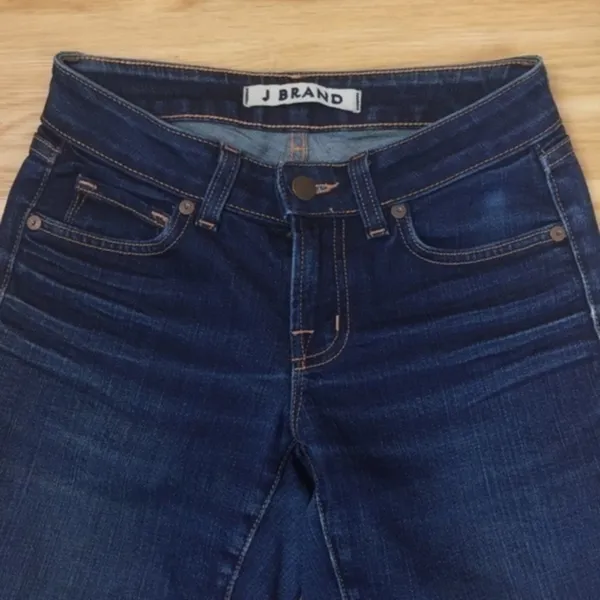J Brand Dark‎ Blue INK Scarlett Cigarette Jeans - Image 8