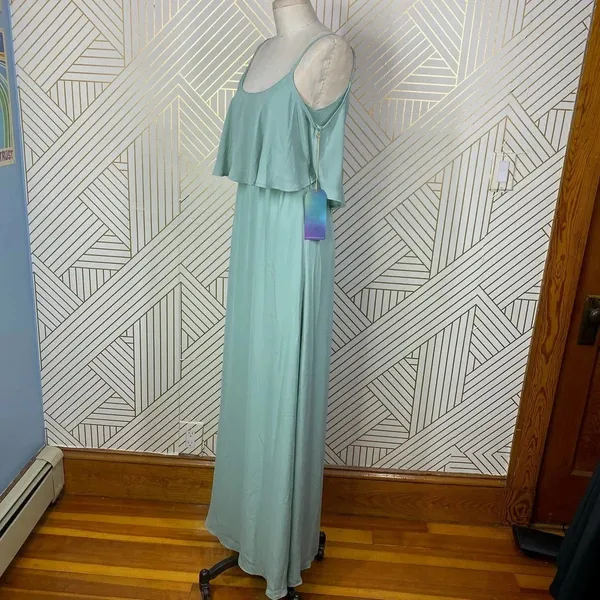 Show‎ Me Your Mumu Caitlin Maxi Dress Dusty Mint - Image 8