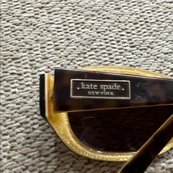 Vintage Kate Spade Brown Tortoise Sunglasses vintage - Image 8