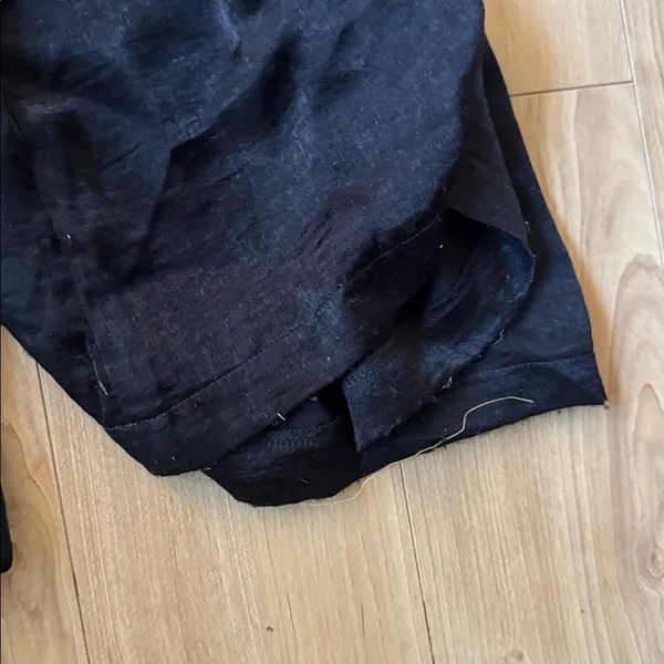 Show Me Your MuMu Black Tie Front Jumpsuit - Image 6