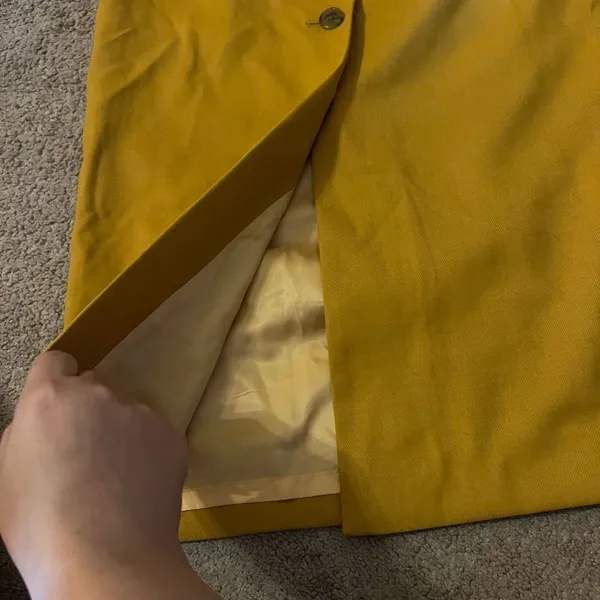 Wilfred yellow mustard pencil skirt 2‎ - Image 4