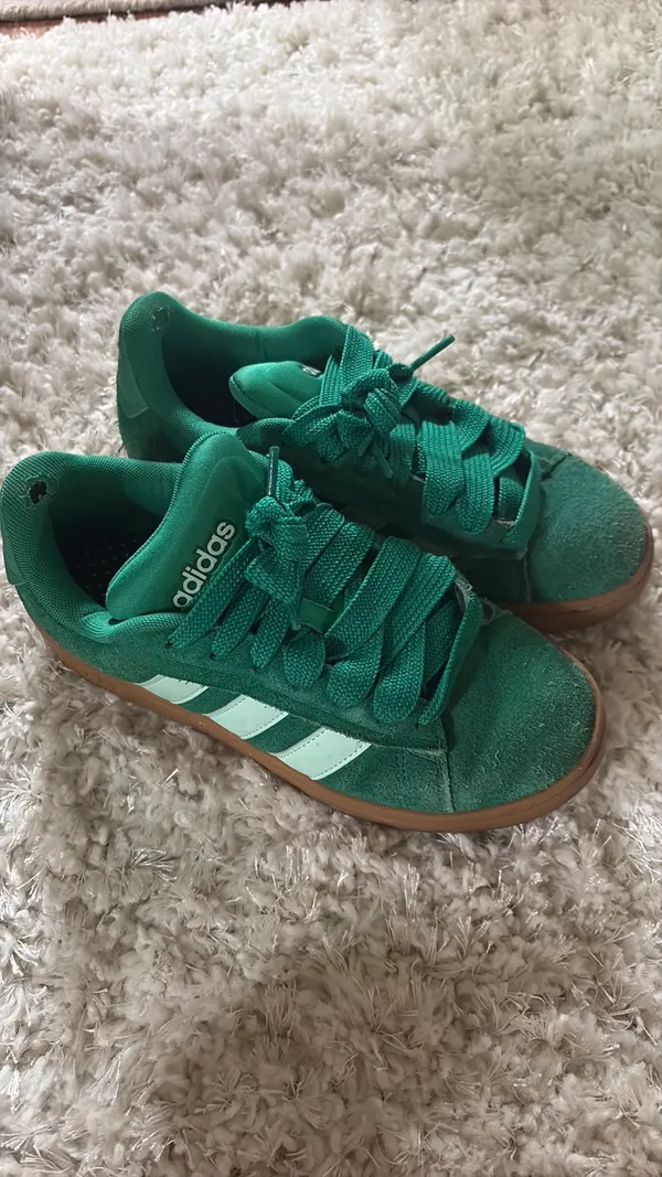 Green Adidas Sneakers - Image 4
