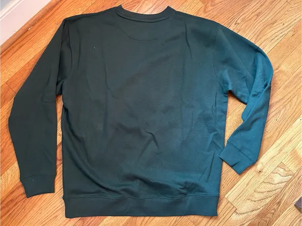 Clark 'It's a Beaut' Dark Green Crewneck Christmas Sweatshirt Large - Image 4