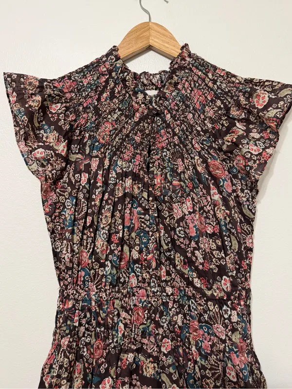 NEW Cleobella Indira Ankle Dress in Divina Print NWOT Size Small Maxi Floral - Image 4