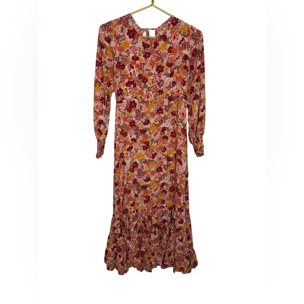 ✨ TAMGA Floral‎ Boho Maxi Dress Size M 🌸🍂 ✨ - Image 2