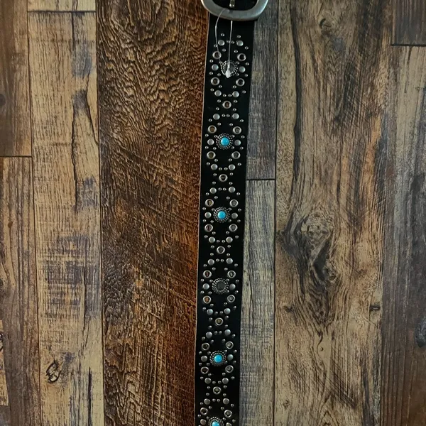 Belt with stones 40 length x 1.5 wide - Image 6