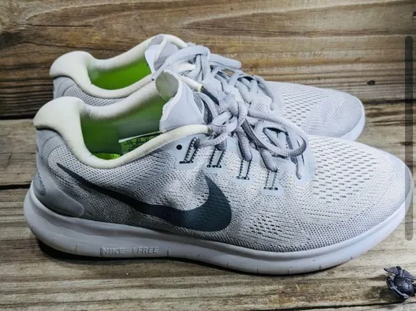 Nike Womens Free Rn 2017 880840-010 Gray Running Shoes Sneakers Size 9.5 - Image 3