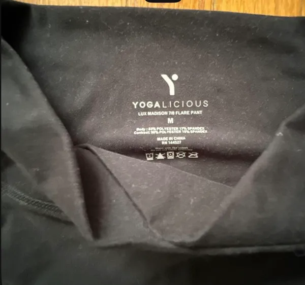 Yogalicious Yoga Pants Flare Cross Waist - Image 3