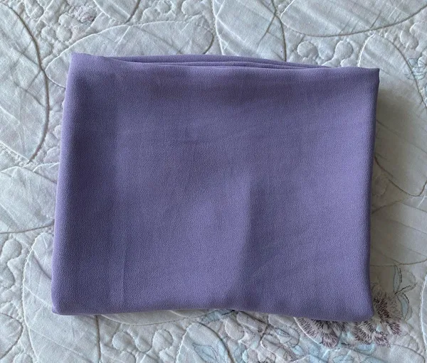 VOILE CHIC Premium Chiffon Mauve Hijab Scarf For Women - Image 7