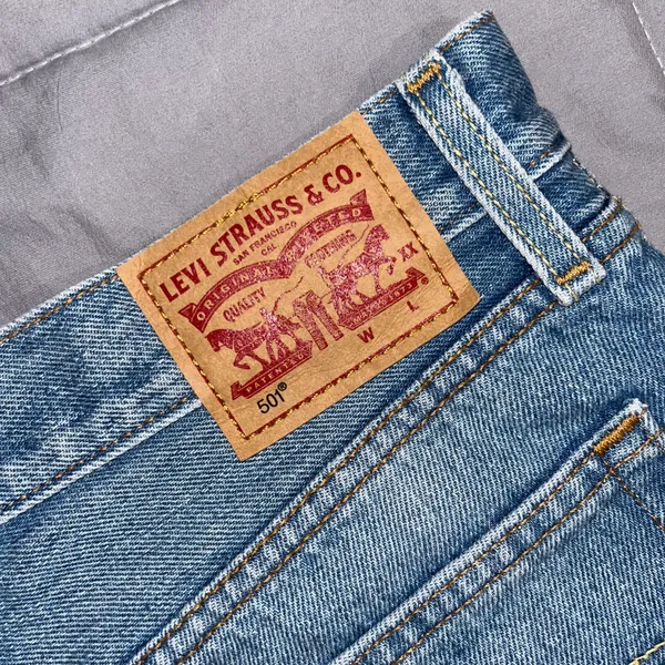 Levi's High-Waisted Denim Shorts - Image 7