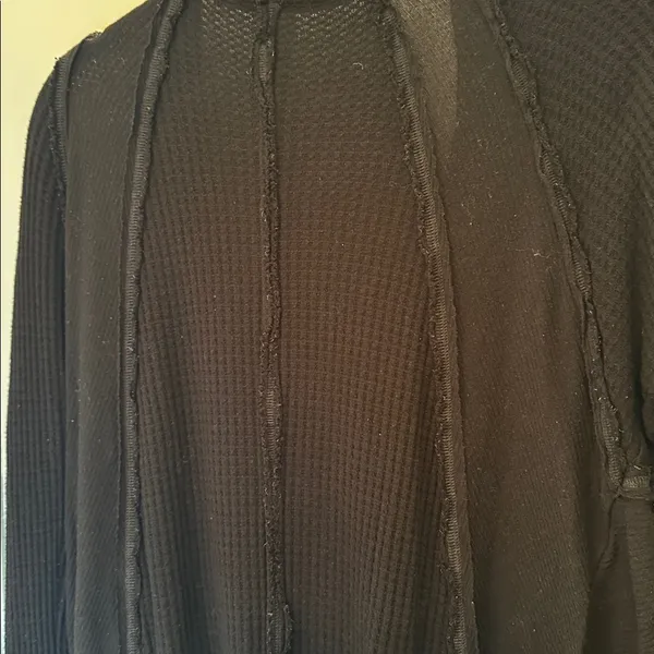 We The Free Black Long‎ Sleeve Thermal Layering Top size M EUC - Image 4