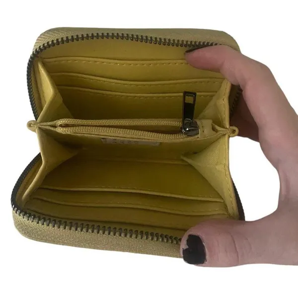 A New Day small yellow zippered wallet - Image 4
