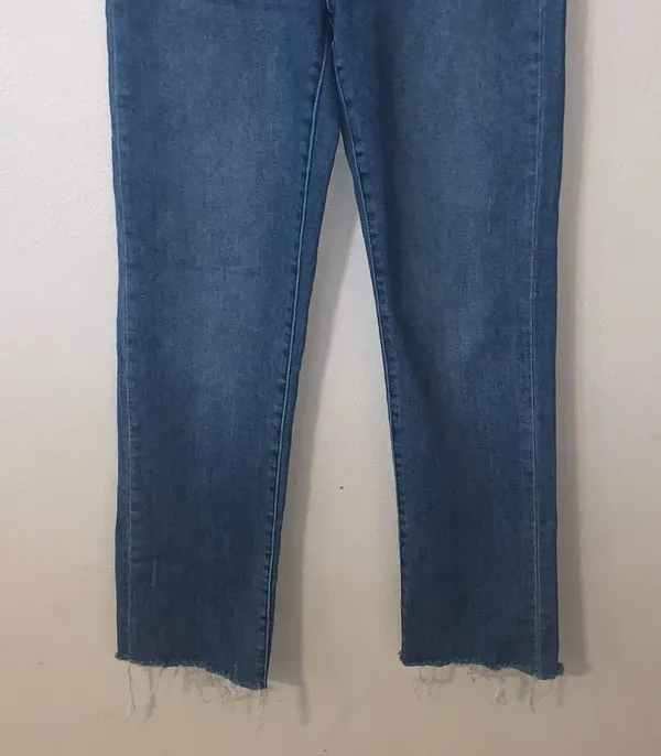 Risen Jeans Relaxed High Waist Stretch Jeans 7/28 - Image 3
