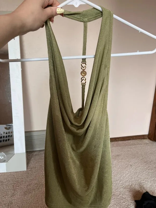 Amazon Backless Halter Top - Image 3