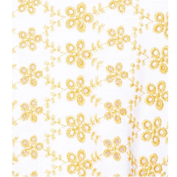 LPA Revolve Yellow and White Off Shoulder Women’s Sun midi Dress Size Large - Image 4