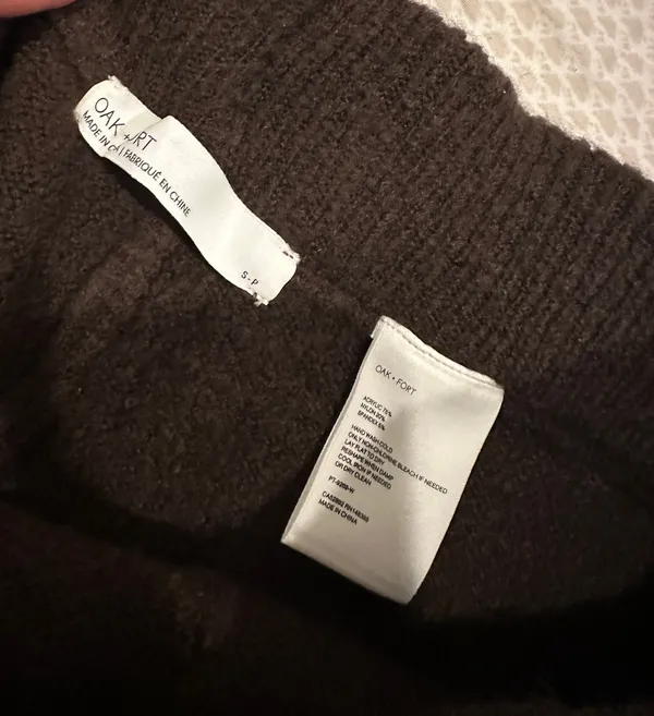 Oak And Fort Brown Sweater Pants - Image 5