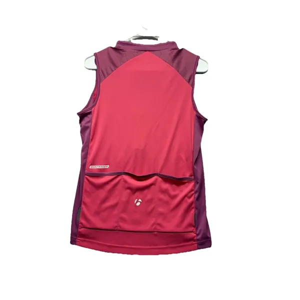 Bontrager Solstice Pink Sleeveless Tank Cycling Jersey Size Medium - Image 3