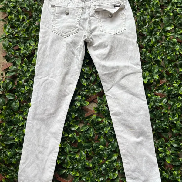White Straight-Leg MISS ME Jeans - Image 3