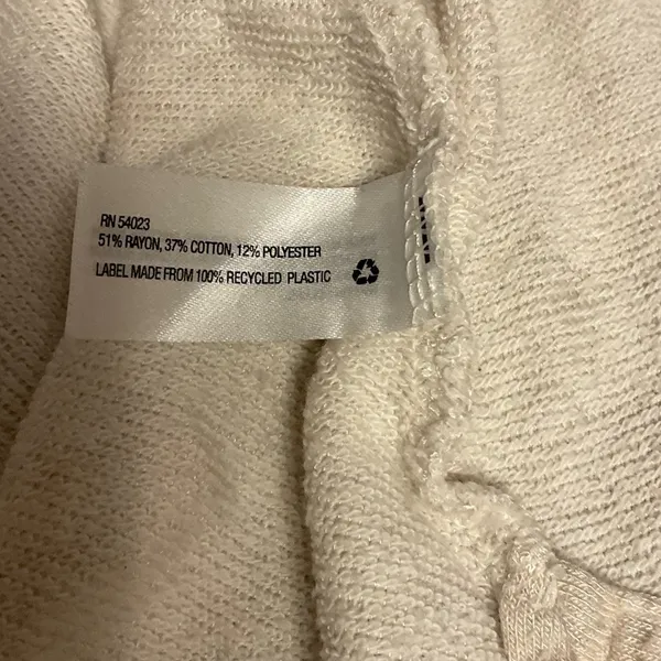 GAP Cream Cowl Neck Women's Sweater - Image 6