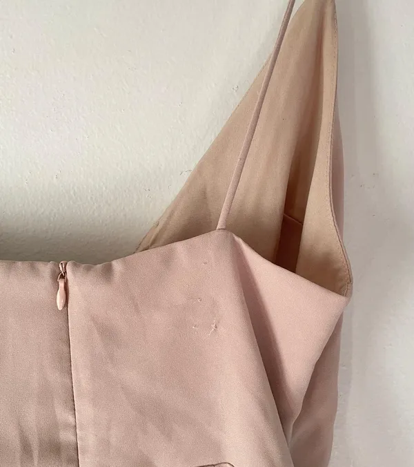 superdown Baby Pink Karen Wrap Dress - Image 6