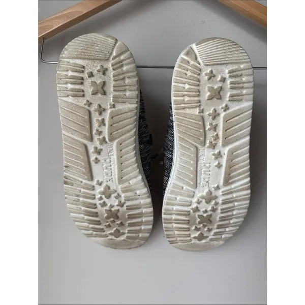 Hey Dude Wendy Sox Dark Gray Knit Slip On Loafers Women’s Size 8 Lightweight - Image 2