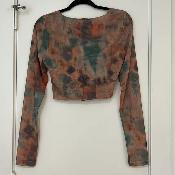 Free People Supernova Long Sleeve Sheer Top - Image 5