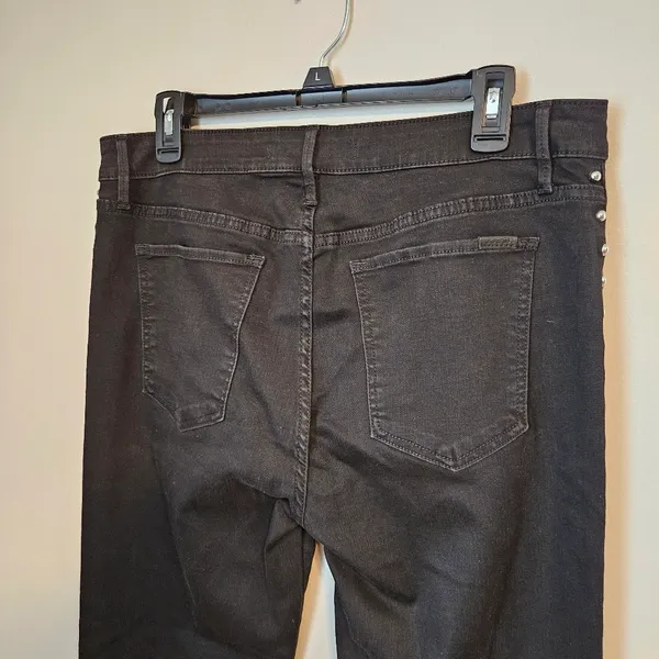 Joe’s Jeans Black Studded Flawless The Charlie High Rise Skinny Ankle casual - Image 7
